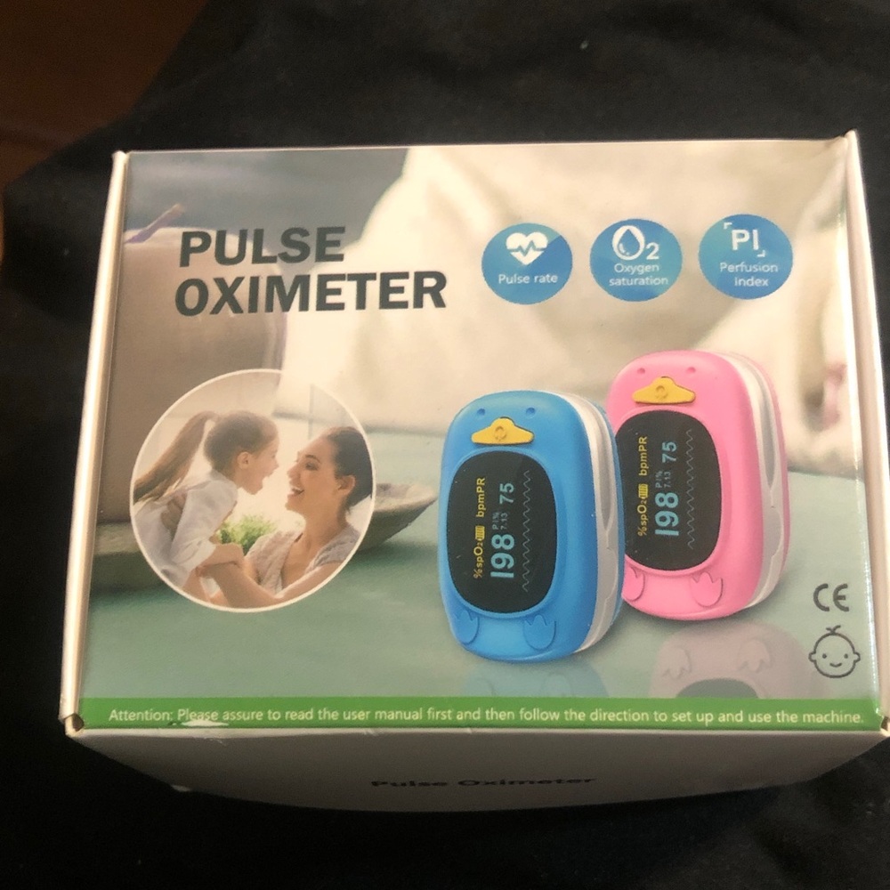 Cute Duck Pulse Oximeter - Teal